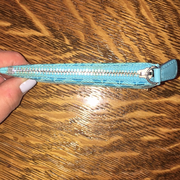 Coach Authentic Suede/Canvas Coin Pouch - Picture 5 of 5